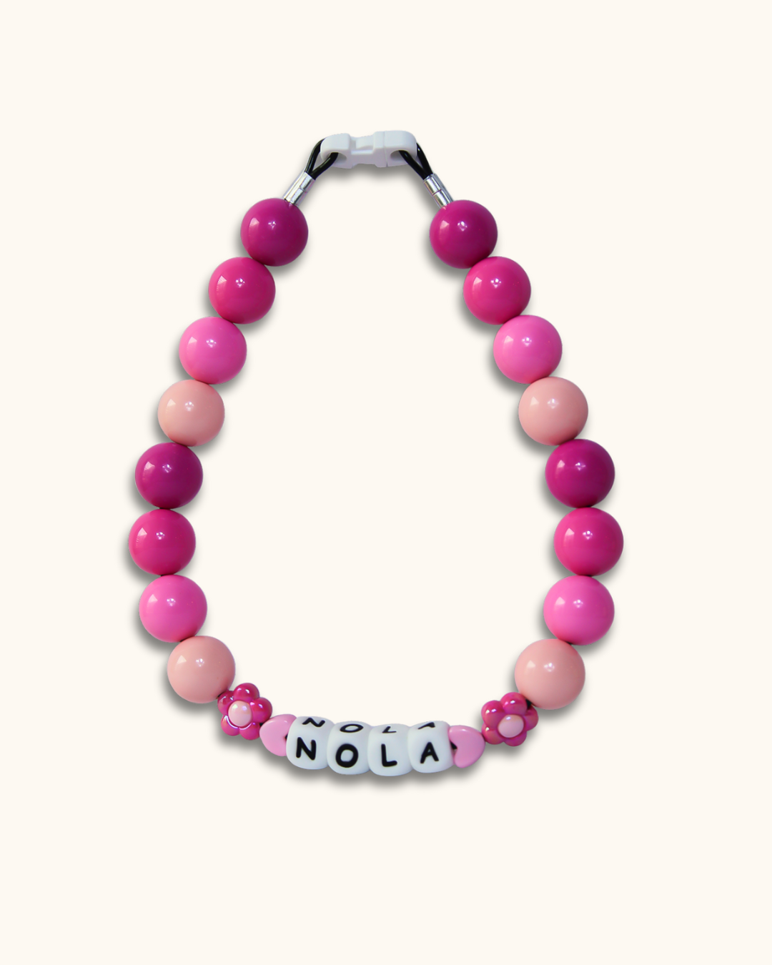 BubbleGum Beaded Collar