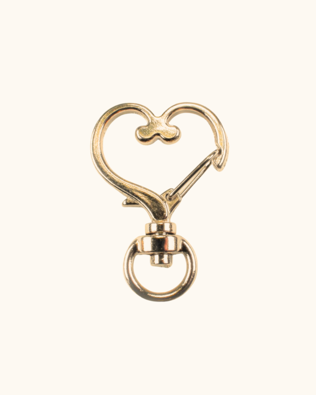 Gold Heart Clasp