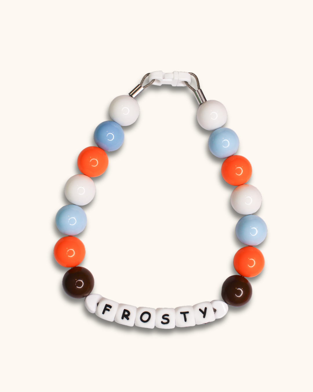 Snowman Beaded Collar