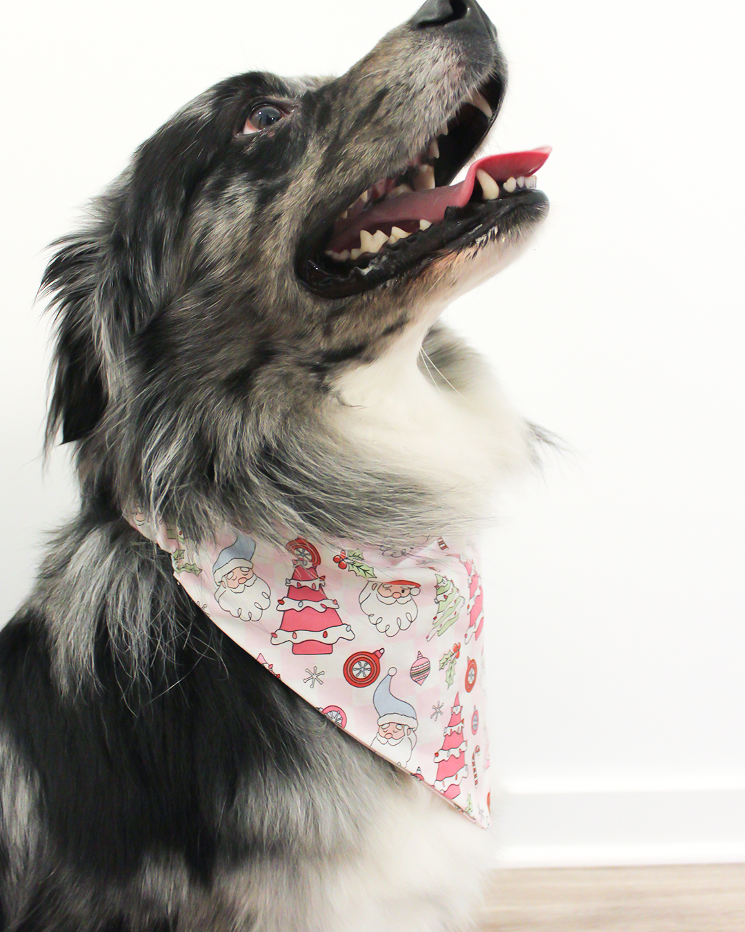 Pink Christmas Bandana